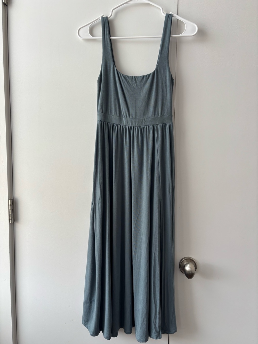 Aritzia / Wilfred Slate Blue Maxi Dress